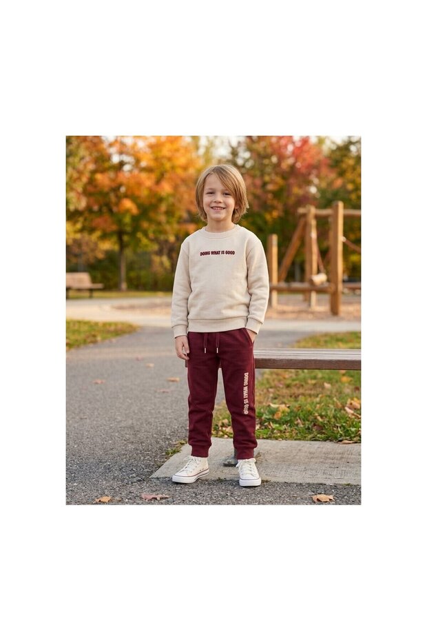 Men's Rubber Printed Tracksuit Set