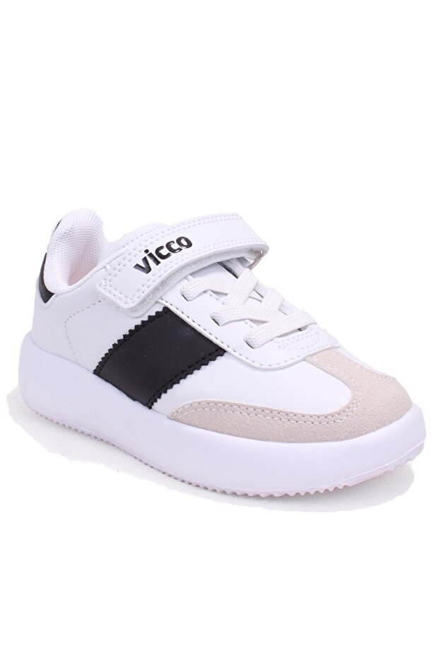 Flex 346F26K263 White Orthopedic Boys' Sports Shoes
