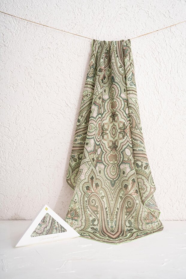 Women's Ethnic Patterned Soft Scarf