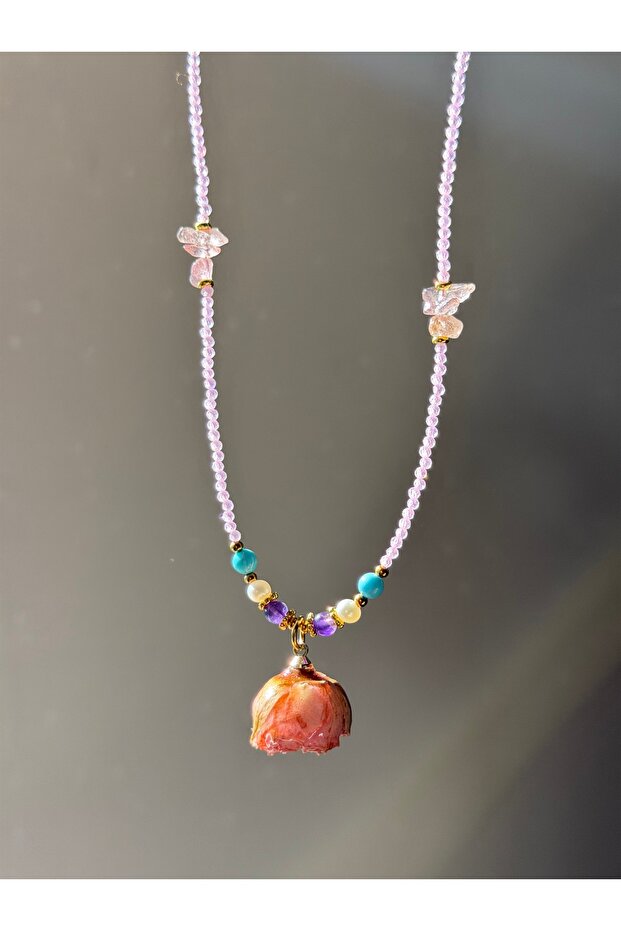 Blush Botanical Kolye