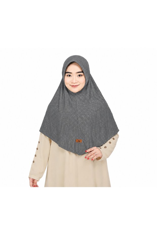 Elegant Floral Hijab for Women by – Embroidered Islamic Headscarf, Modest Hijab for Everyday Wear