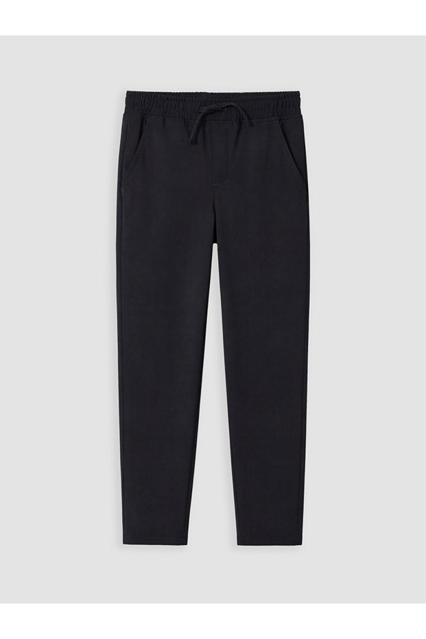 Peak New Season Navy Blue Regular Fit Men's Trousers