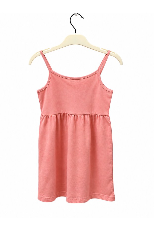 & Koko Girl's Pink Thin Strap Summer Dress Size 116