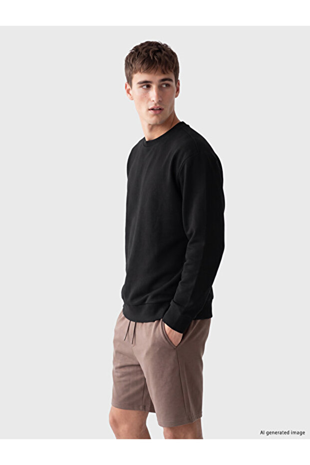 Sparkling Choices from Shining Store Zero Roba Collar Men's Sweatshirt