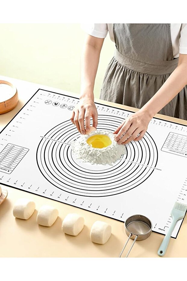 Extra Large Silicone Baking Mat with Measurements 70×50cm