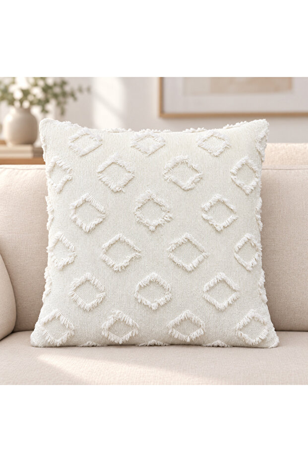 Chenille Throw Pillow Cover – 45 X 45cm