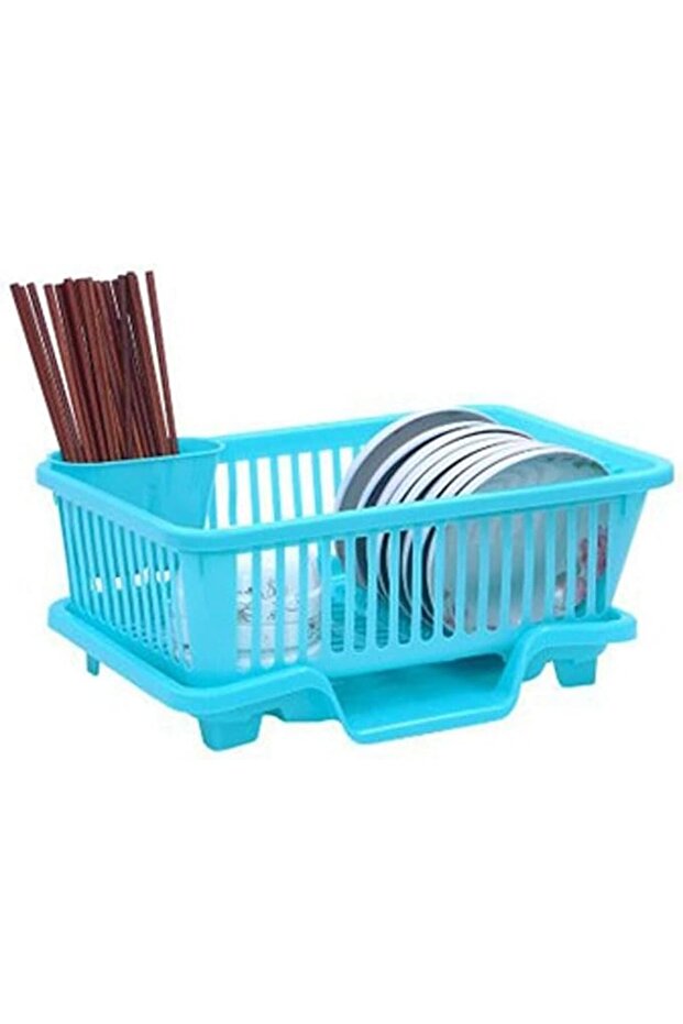 Flatware Organizers Foldable Dish Rack Kitchen Drainer Holder Home Shelf Storage Tableware Basket Si
