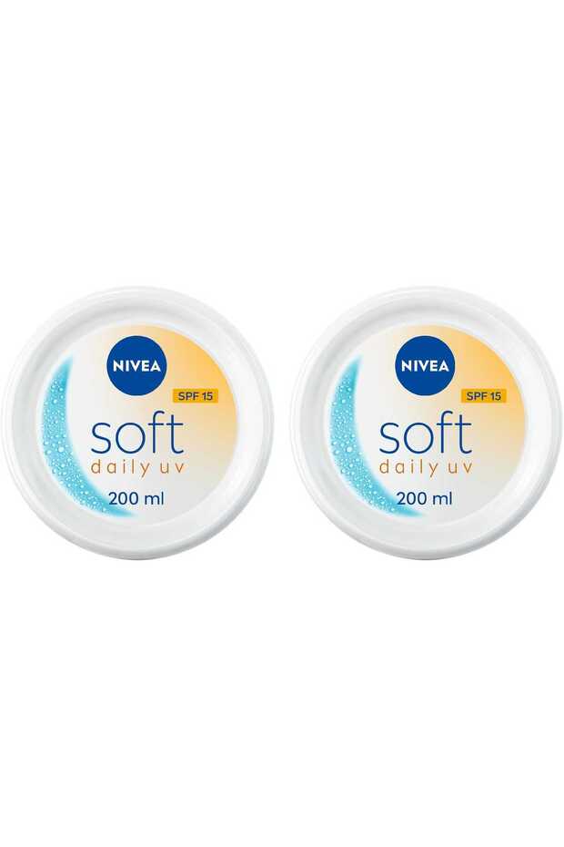 Soft Daily UV SPF 15 Moisturizing Cream Value Pack 2 x 200 ml