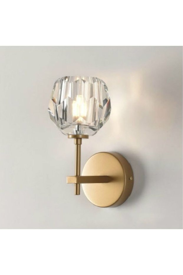 Crystal Wall Light Gold