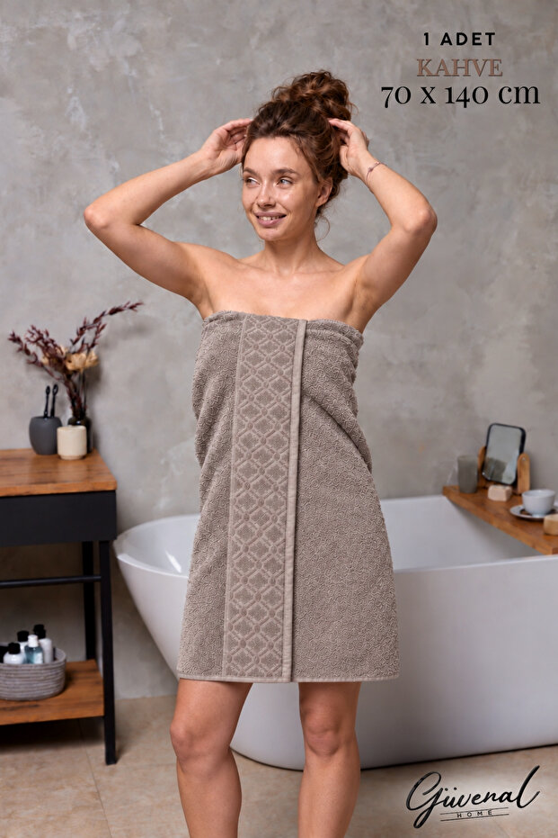 Maysa | Premium Jacquard 70 X 140 cm Bath Towel | Towel | Bathroom | Dowry | Gift | Home Textile - 1 Piece