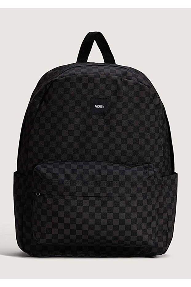 Vn000H4Xba51-Si̇y Old Skool Check Backpack Black Unisex Backpack