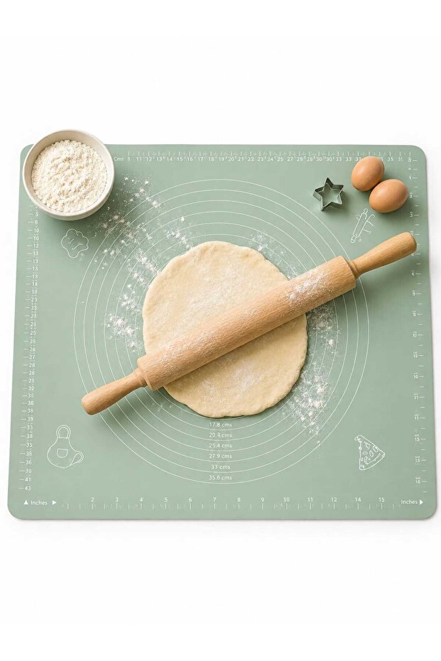 Dough Mat 1 Piece (Mint Green)