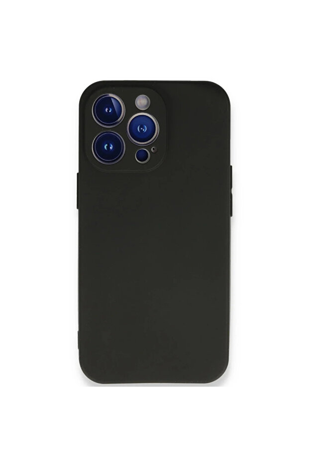 iPhone 14 Pro Max Kılıf First Silikon - Siyah