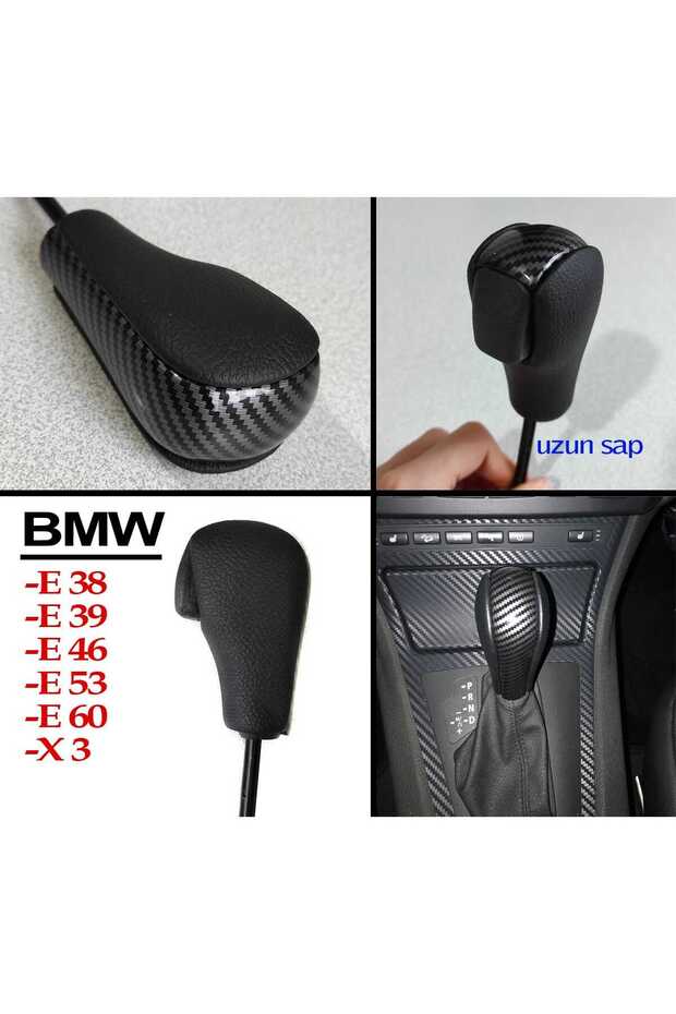 Bmw E38 E39 Automatic Gear Shift Knob Black Carbon