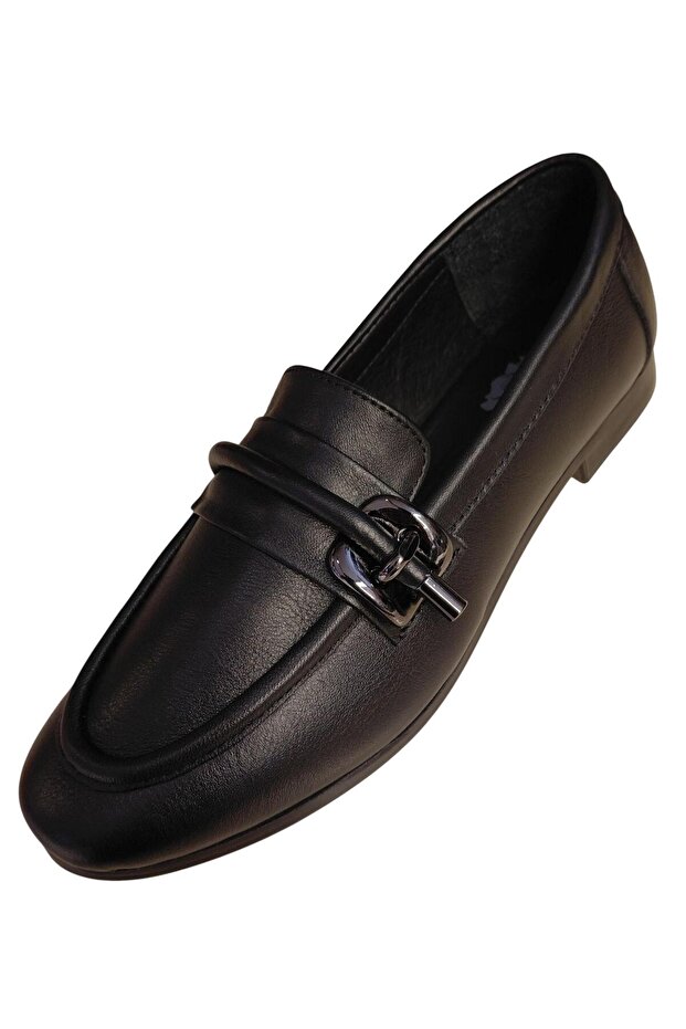 26483202K Genuine Leather Women's Loafer Casual Shoes