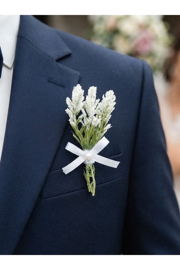 Groom's Boutonniere Vintage