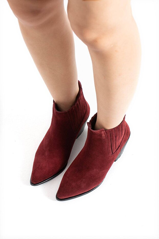 Mi, Western Style, Rubber Soles, Genuine Leather Boots