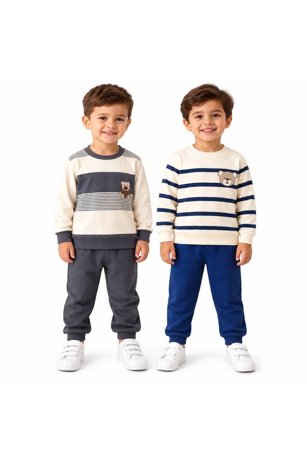 Boy's Seasonal 2-Piece Sweatshirt Tracksuit Set