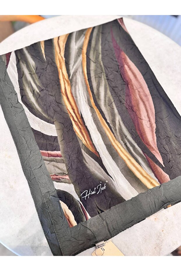 Indian Silk Patterned Cotton Karas Shawl