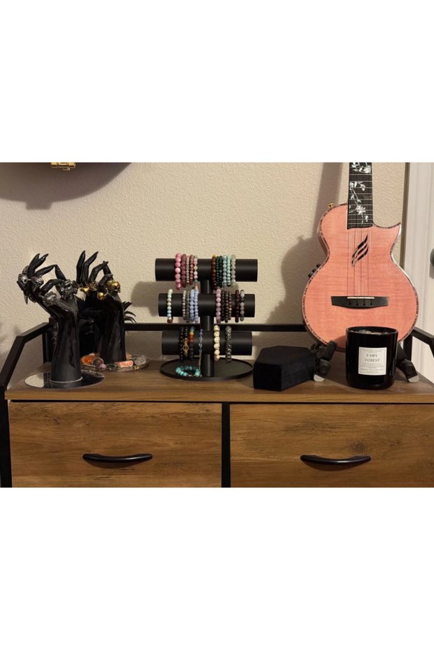 Rotating Jewelry, Bracelet, and Watch Stand – Jewelry and Accessory Organizer
