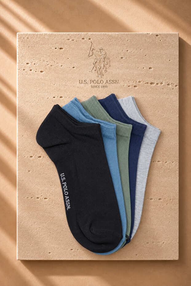 5-Piece Booties Socks