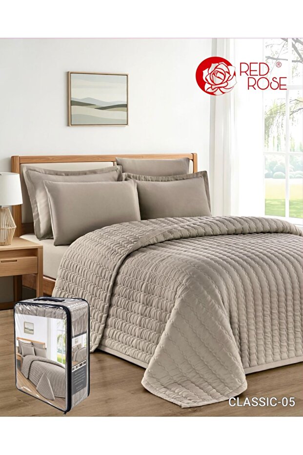 Summer Compressed Bed Sheet 6 Pieces - Light Microfiber Soft 240*220