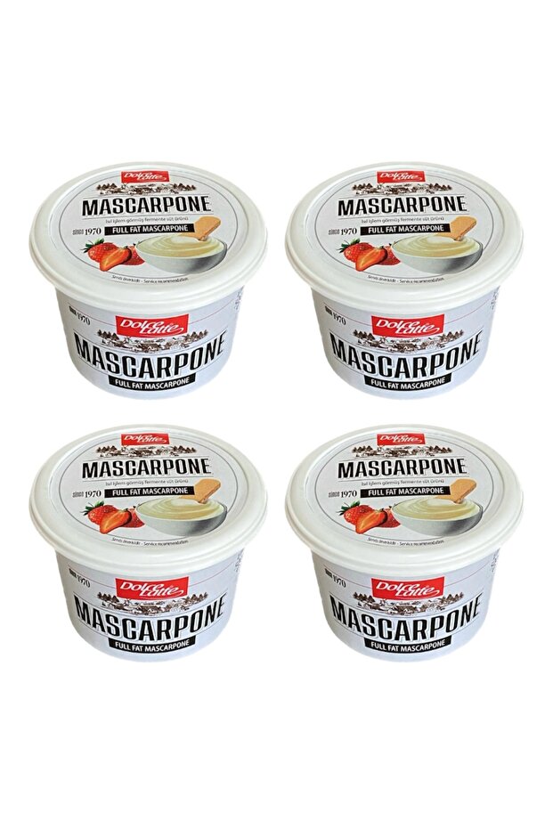 Dörtlü 500gr Mascarpone Peyniri