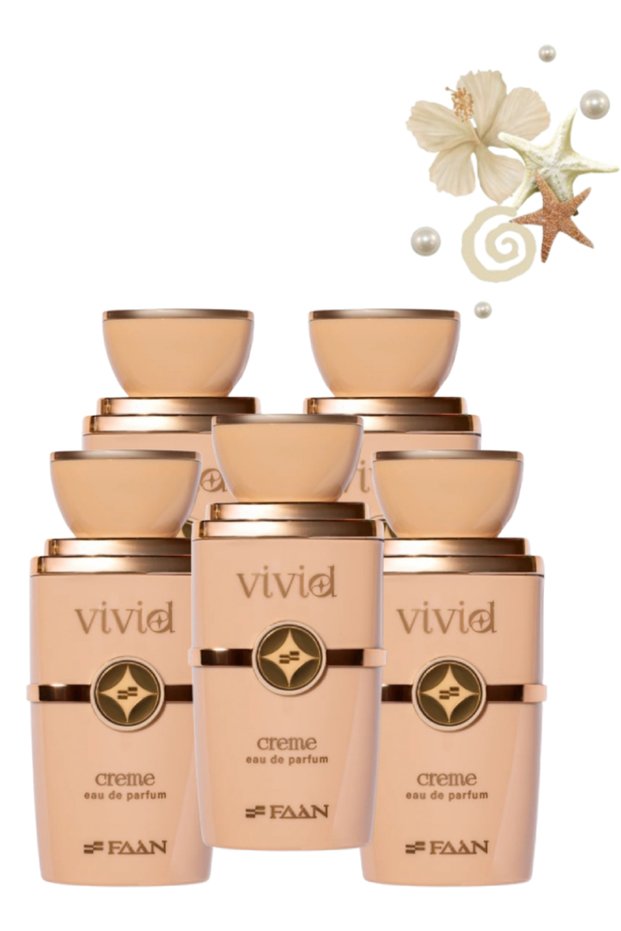 5 قطع Vivid Creme عطر 100ML