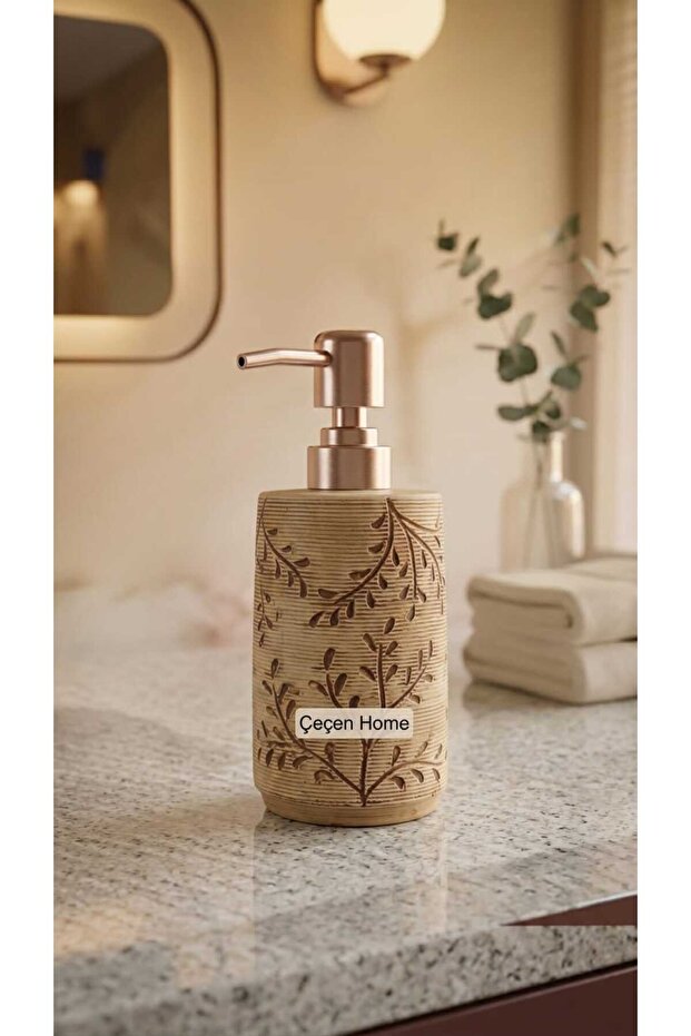 Stylish Pump Bathroom Accessory Luxury Decorative Kitchen Soap Dispenser
