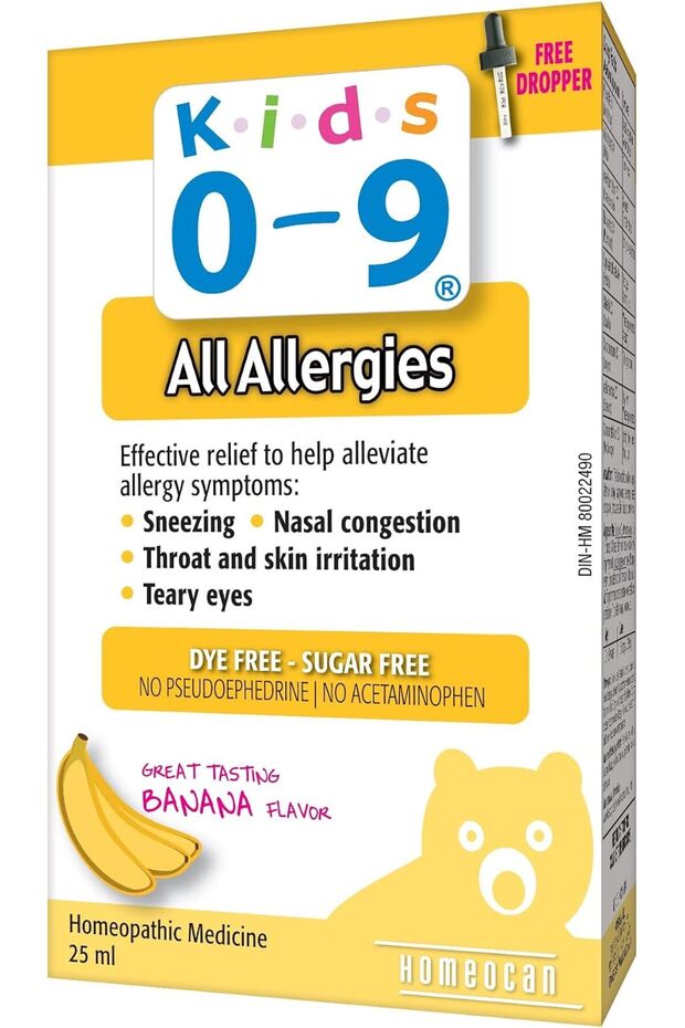Kids 0-9 All Allergies Drops, 25 ml