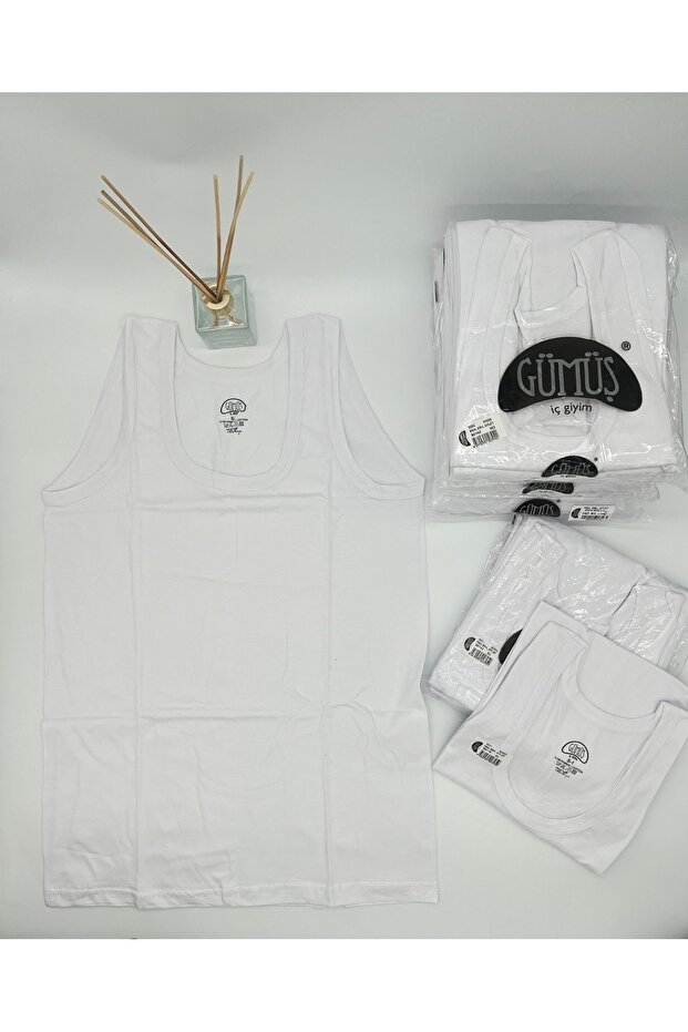 Combed Cotton Classic Undershirt 2 Pieces