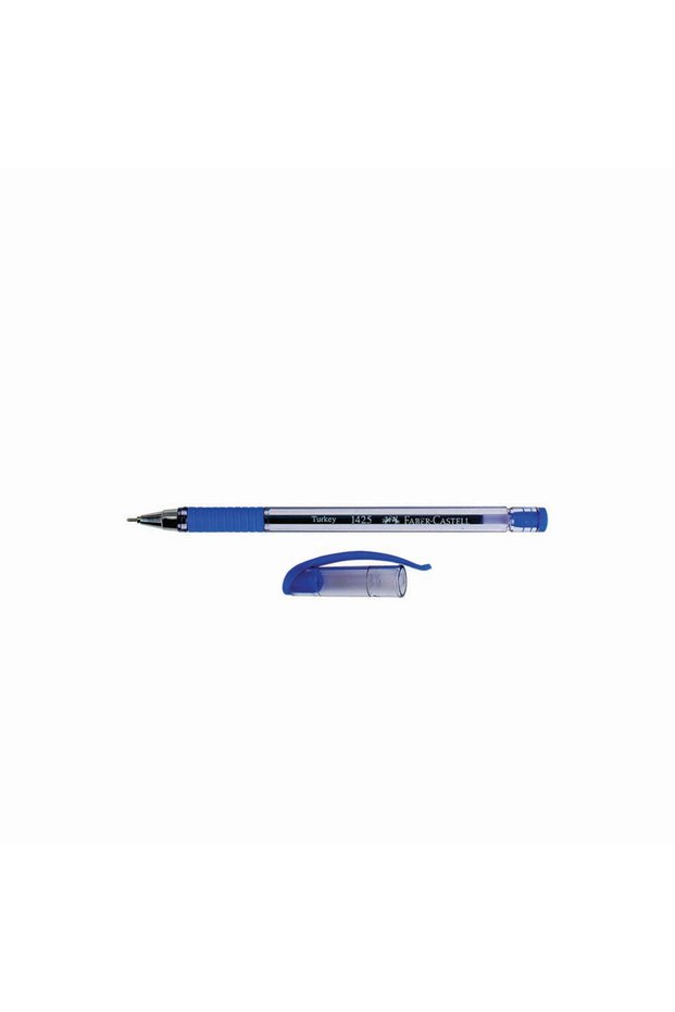 Faber Ballpoint Pen Needle Tip Blue 142551-10 (10 Pcs)
