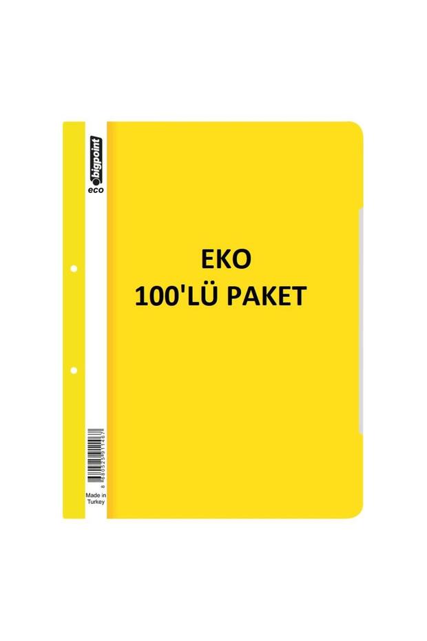 Telli Dosya Eco Yellow X 100 Pieces