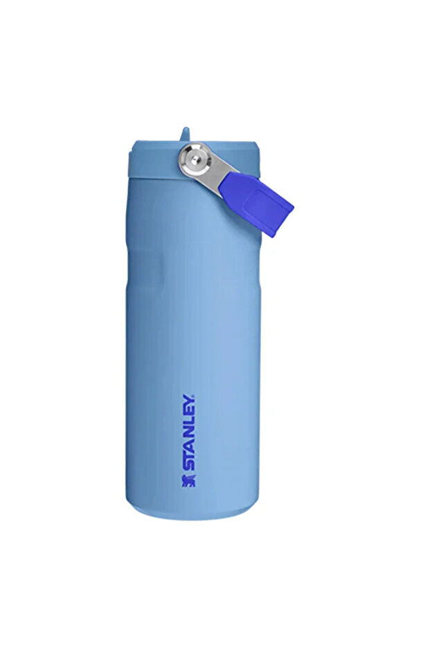 The Iceflow Flip Straw 2.0 Thermos Cup with Straw 0.47 Lt / Blue Sky