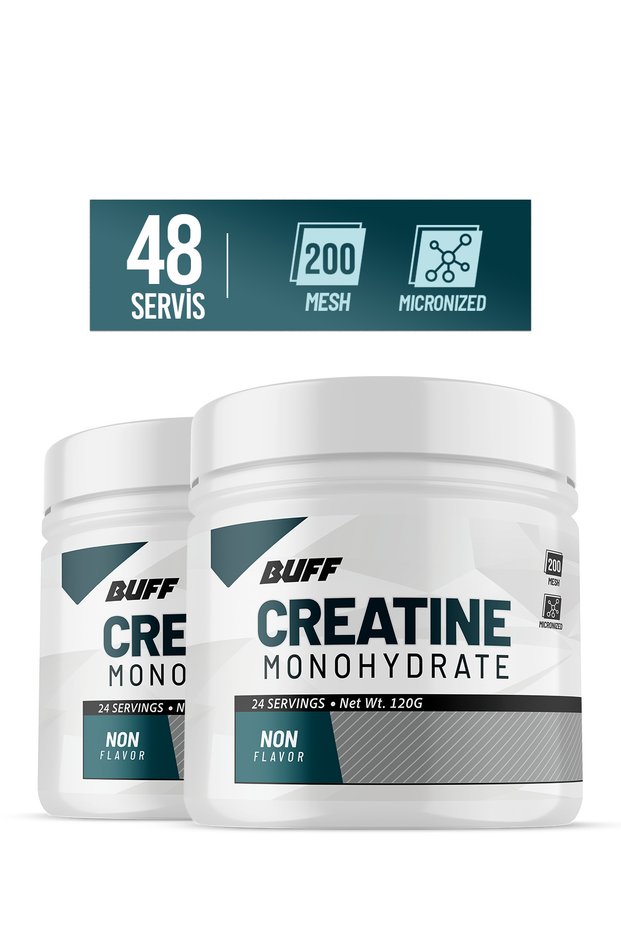 Creatine 2x 120g - 48 Servis - Aromasız