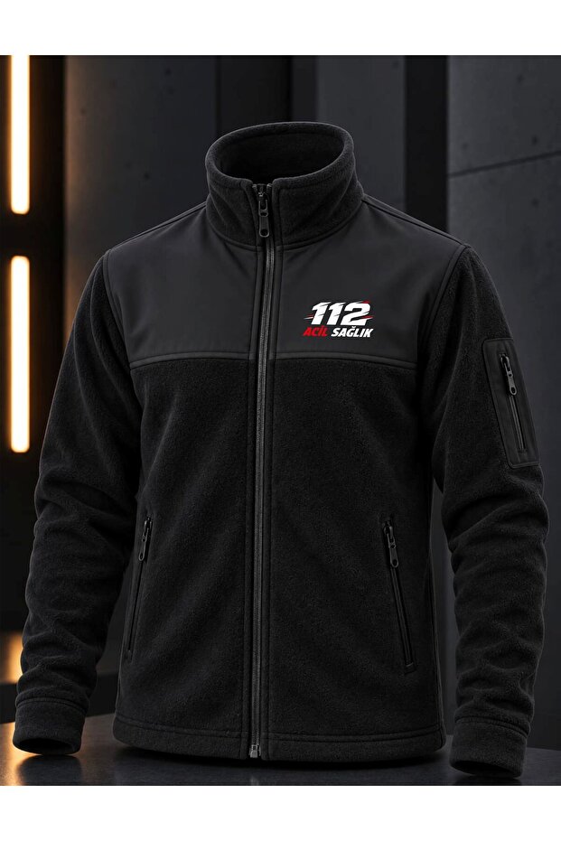 112 Emergency Health Printed Fleece Jacket