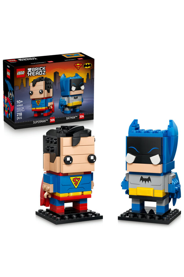 40859 Lego ® Super Heroes Golden Age Superman ™ And Batman ™ Figures