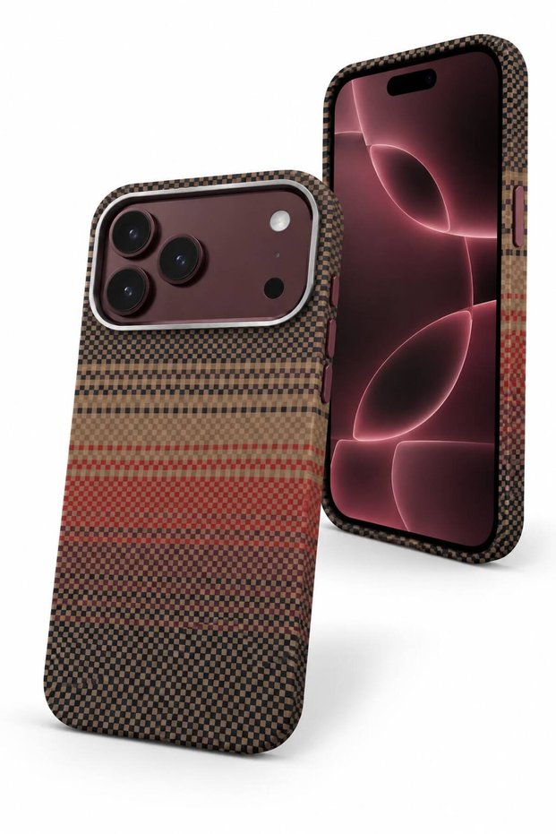18 Pro Max Quality Carbon Case Back Cover Carbon Look Premium Cover