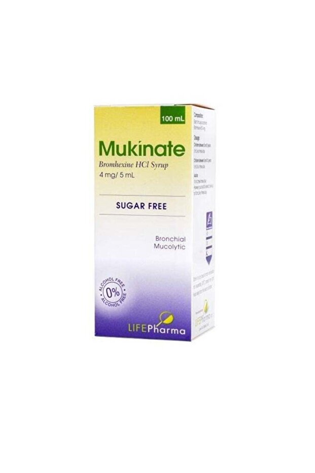 Mukinate Syrup (4 mg/5 mL, 100 mL)