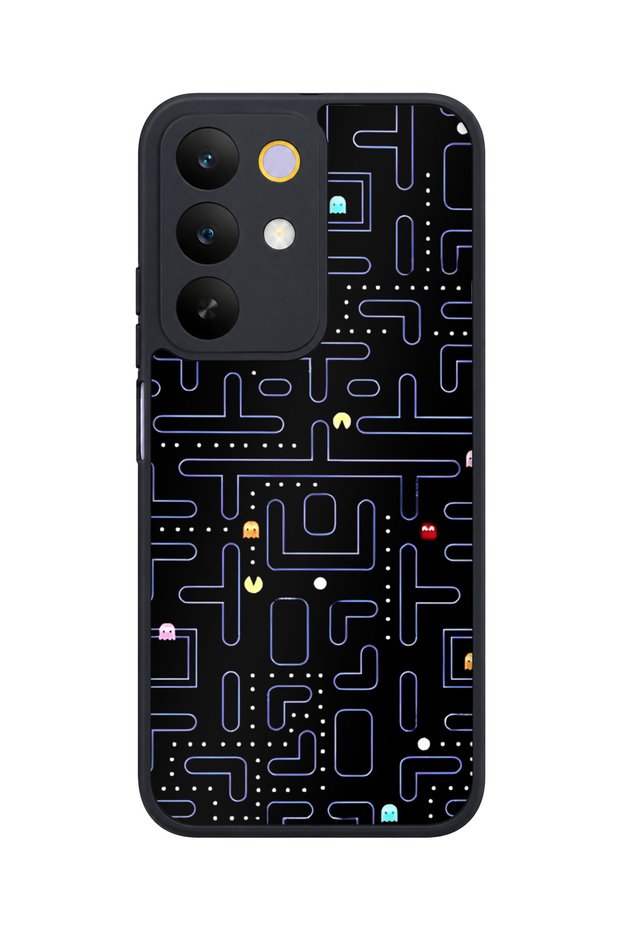 C85 5g Compatible Pacman Patterned Shockproof Case with Camera Protection