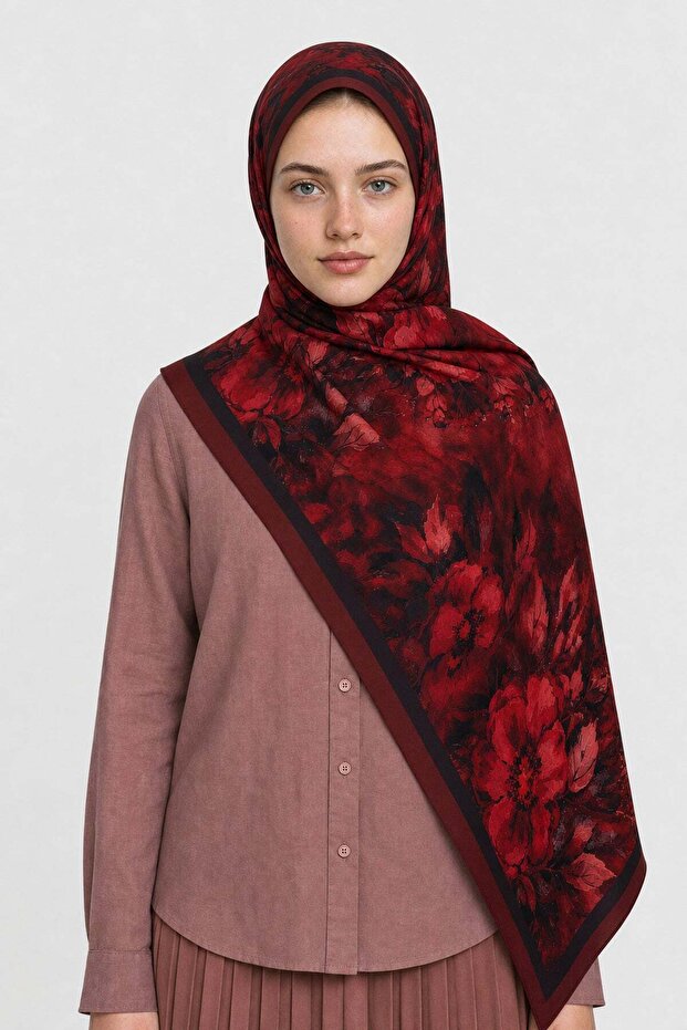 Regal Desen Hebei Silk Shawl