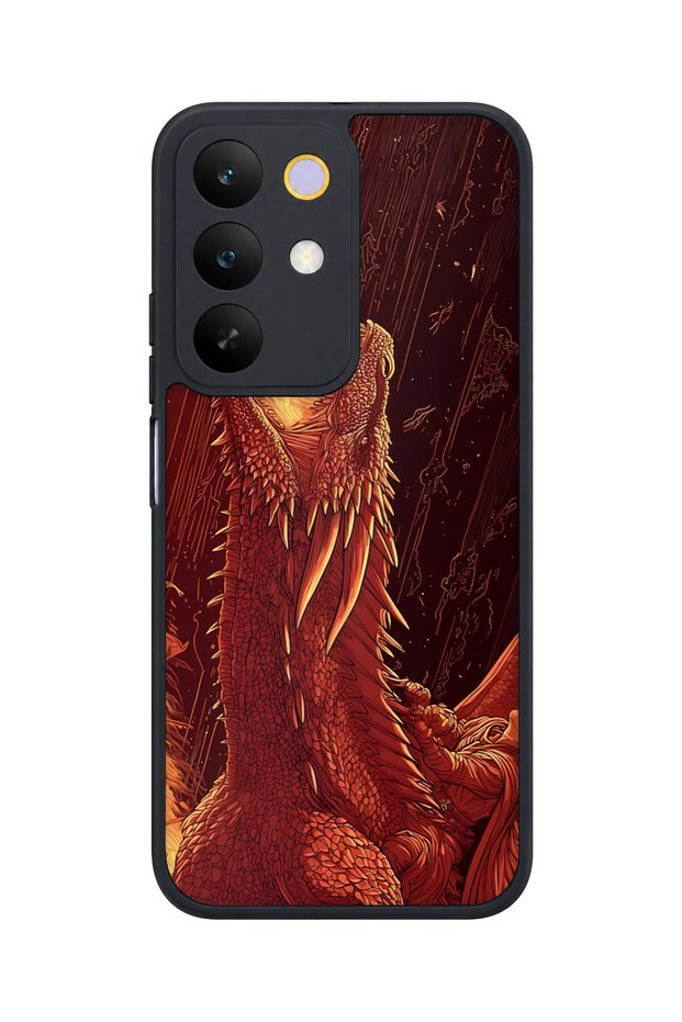 C85 5g Compatible Fire Patterned Camera Protected Shockproof Case