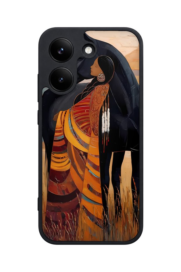 X8 Pro Compatible Horse Patterned Camera Protected Shockproof Case