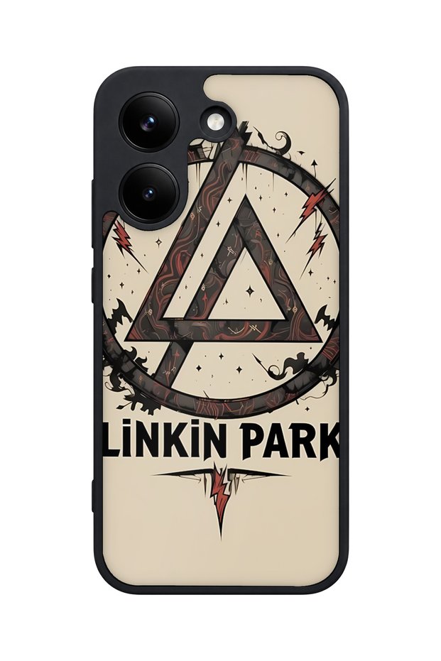 X8 Pro Compatible Linkinpark Patterned Camera Protected Shockproof Case