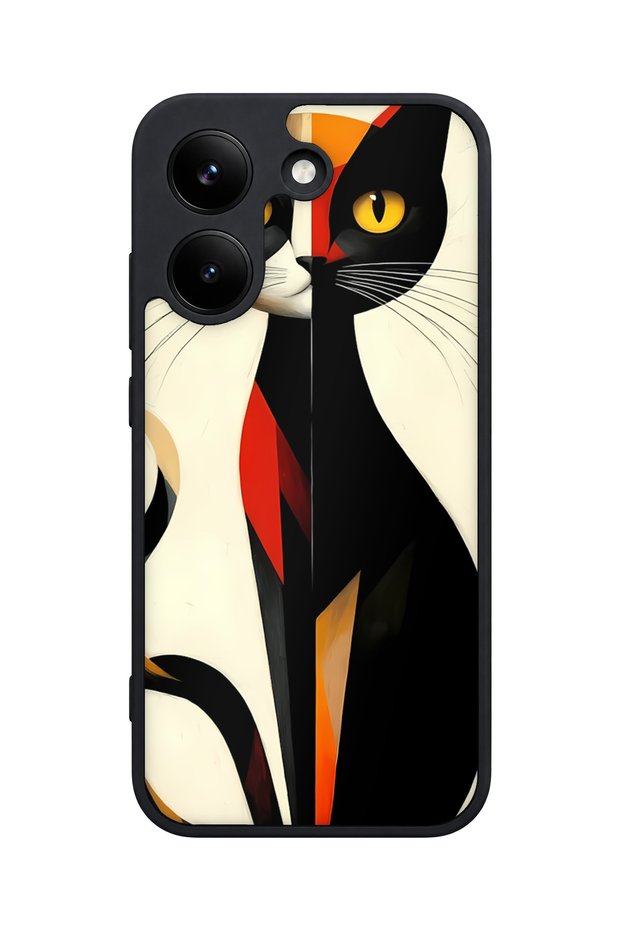 X8 Pro Compatible Felin Patterned Camera Protected Shockproof Case