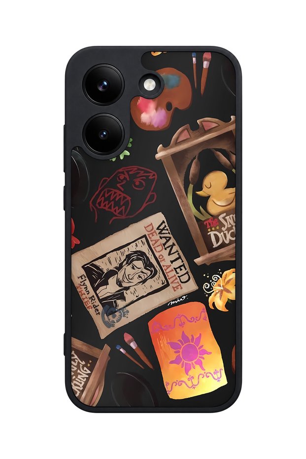 X8 Pro Compatible Flynnrider Patterned Camera Protected Shockproof Case
