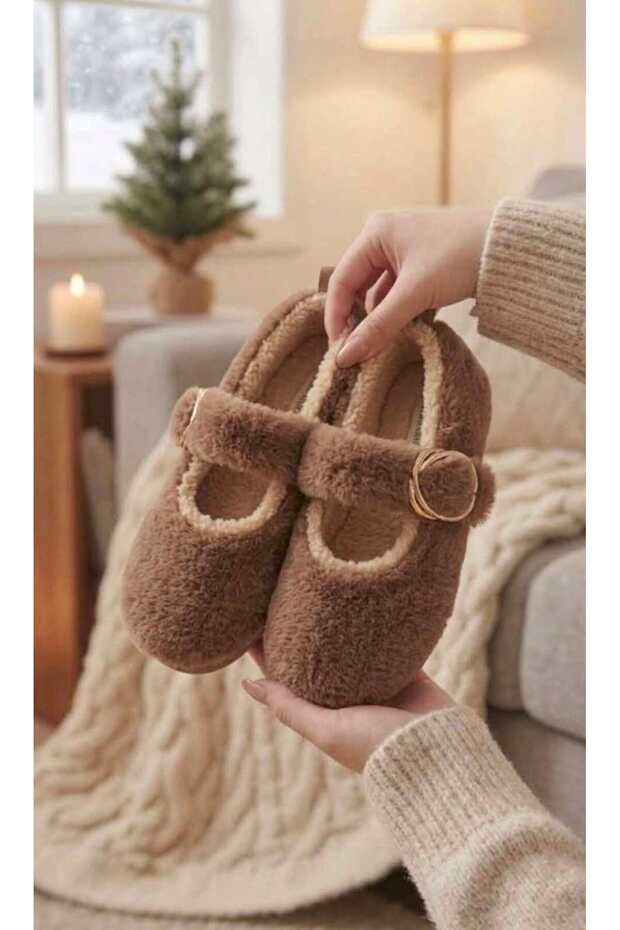 Soft Plush Women's Home Shoes