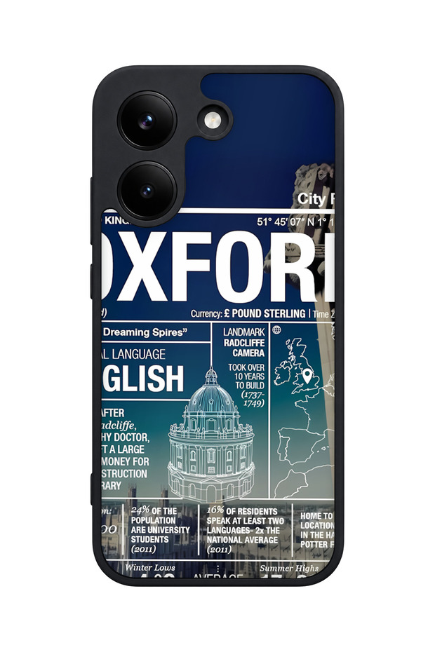 X8 Pro Compatible Oxford Patterned Camera Protected Shockproof Case