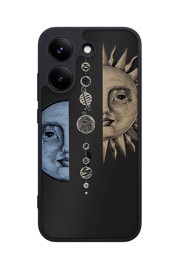 X8 Pro Compatible Jupiter Patterned Camera Protected Shockproof Case