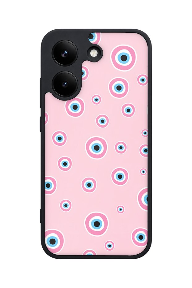 X8 Pro Compatible Eye-Ball Patterned Camera Protected Shockproof Case